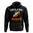 Ireland Rugby Ball Hoody (Black)_1