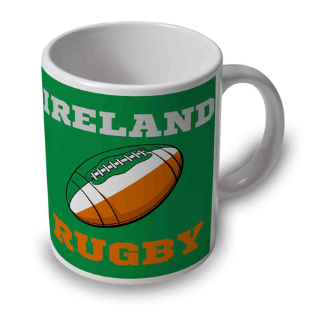 Ireland Rugby Ball Mug (Green)_0