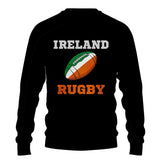 Ireland Rugby Ball Sweatshirt (Black)_1