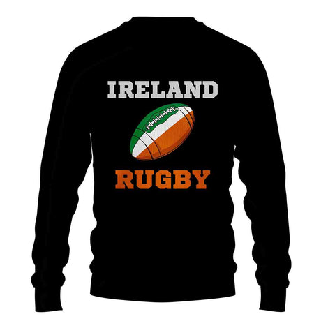 Ireland Rugby Ball Sweatshirt (Black)_1