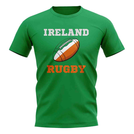 Ireland Rugby Ball T-Shirt (Green)_1
