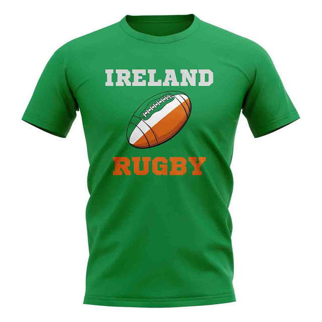 Ireland Rugby Ball T-Shirt (Green)_1
