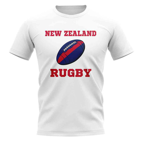 New Zealand Rugby Ball T-Shirt (White)_1