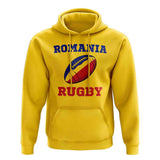 Romania Rugby Ball Hoody (Yellow)_1