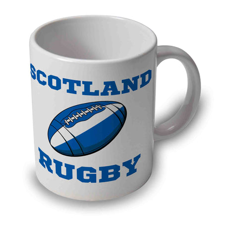 Scotland Rugby Ball Mug (White)_1