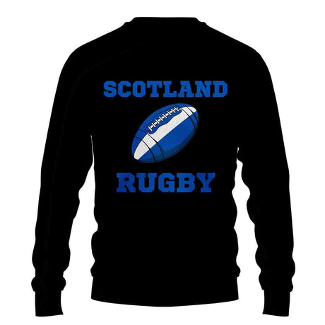 Scotland Rugby Ball Sweatshirt (Black)_1