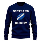 Scotland Rugby Ball Sweatshirt (Navy)_1