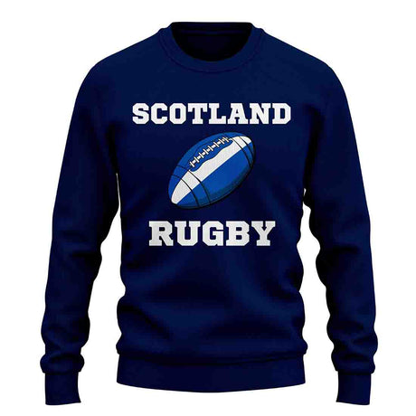 Scotland Rugby Ball Sweatshirt (Navy)_1