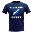 Scotland Rugby Ball T-Shirt (Navy)_1