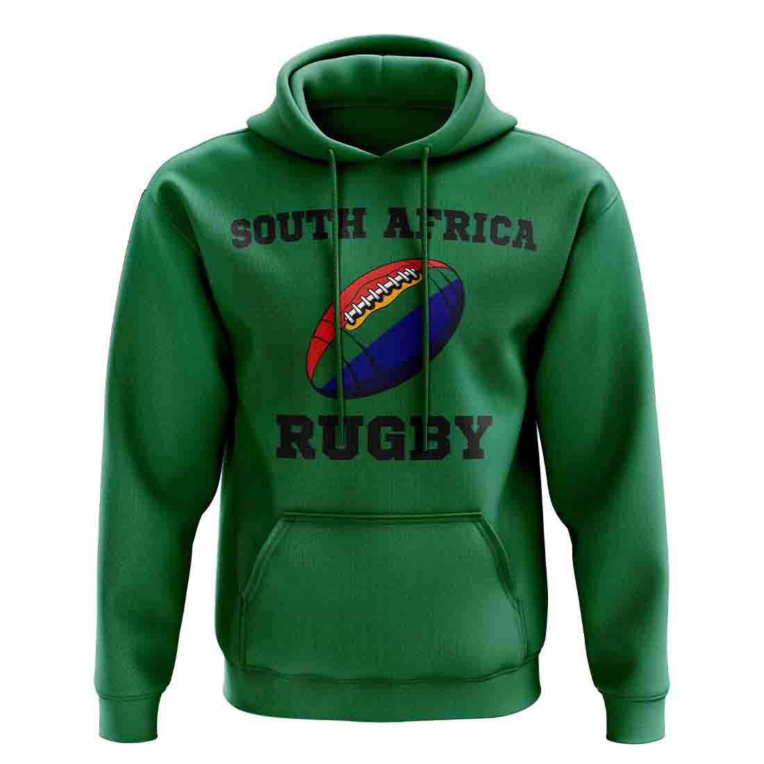 South Africa Rugby Ball Hoody (Green)_1