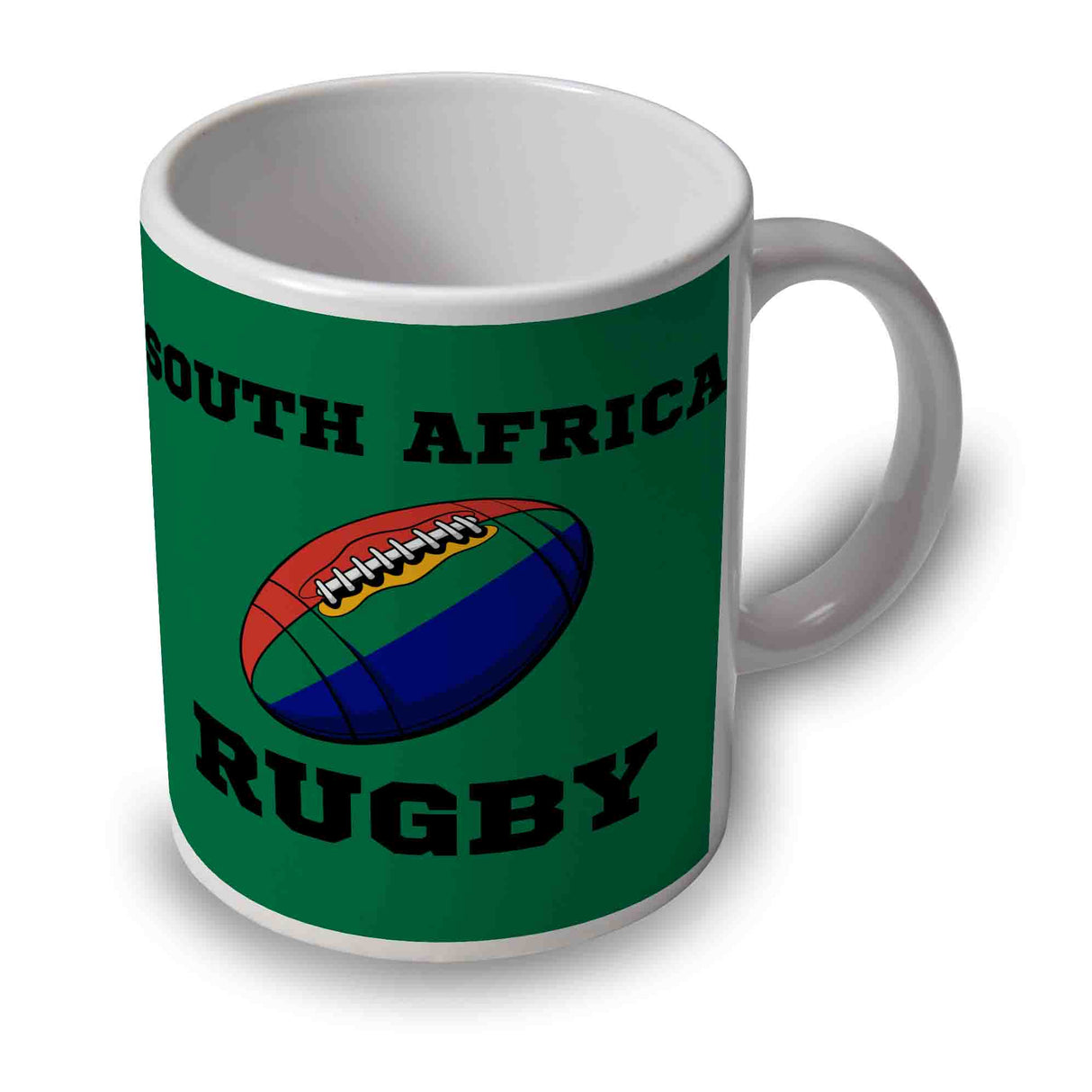 South Africa Rugby Ball Mug (Green)_1