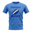 Uruguay Rugby Ball T-Shirt (Sky Blue)_1