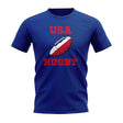 USA Rugby Ball T-Shirt (Blue)_1