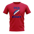 USA Rugby Ball T-Shirt (Red)_1