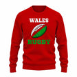 Wales Rugby Ball Sweatshirt (Red)_1