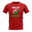 Wales Rugby Ball T-Shirt (Red)_1