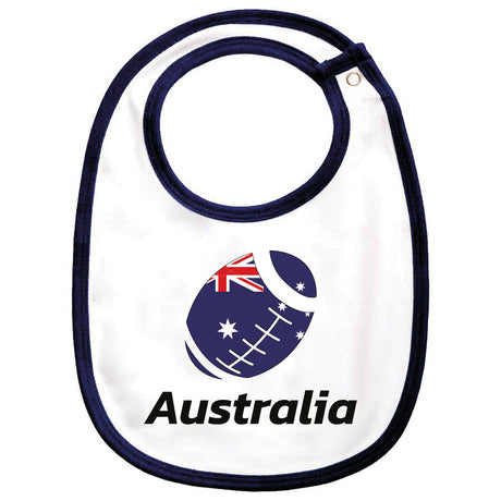 Australia Rugby Bib (White/Navy)_0