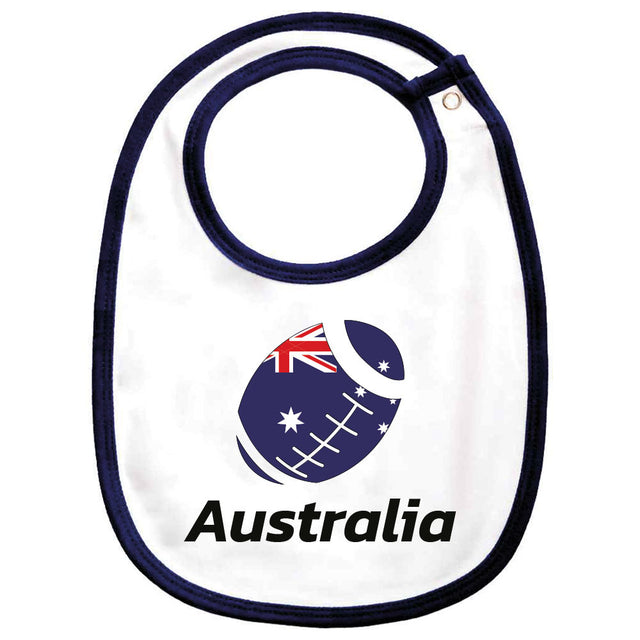 Australia Rugby Bib (White/Navy)_0