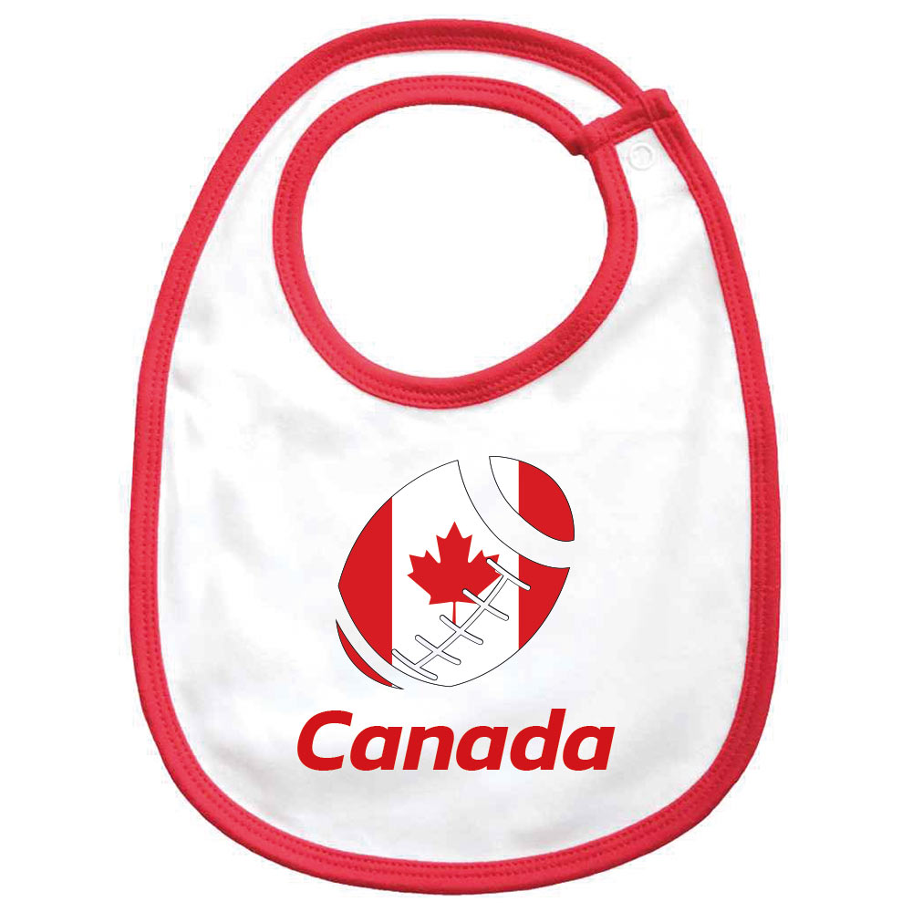 Canada Rugby Bib (White/Red)_0