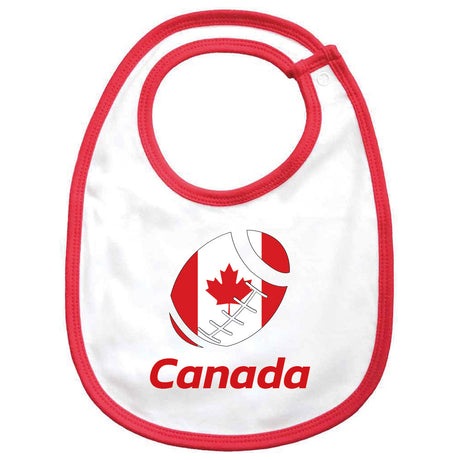 Canada Rugby Bib (White/Red)_0