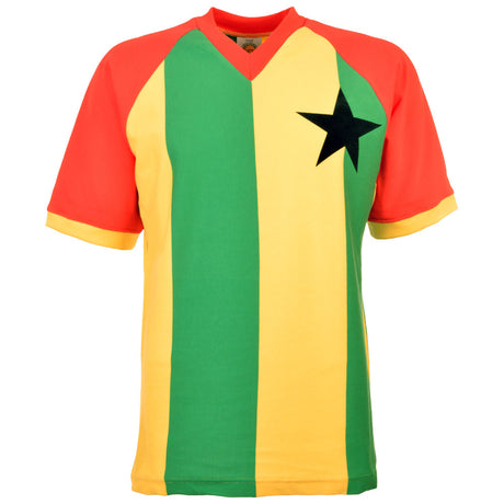 Ghana 1980s Kids Retro Football Shirt_0