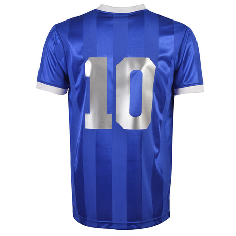 Argentina 1986 World Cup Away No 10 Football Shirt_0