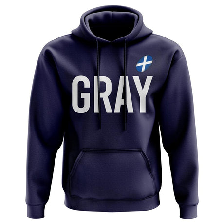 Richie Gray Scotland Rugby Hoody (Navy)_0
