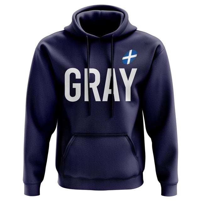 Richie Gray Scotland Rugby Hoody (Navy)_0