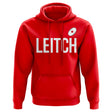 Michael Leitch Japan Rugby Hoody (Red)_0