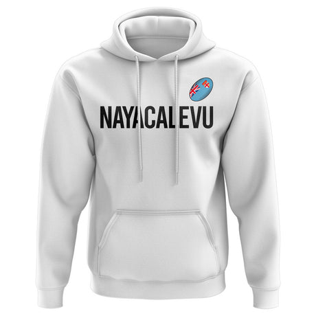 Waisea Nayacalevu Fiji Rugby Hoody (White)_0