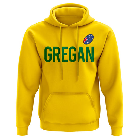 George Gregan Australia Rugby Hoody (Yellow)_0