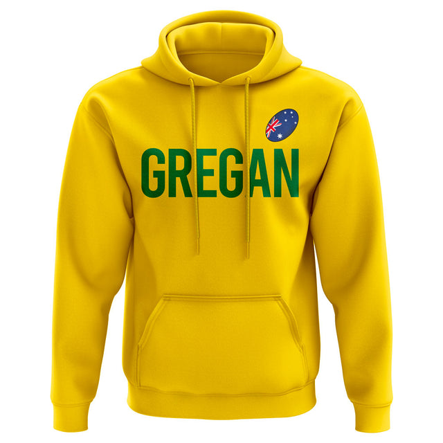 George Gregan Australia Rugby Hoody (Yellow)_0