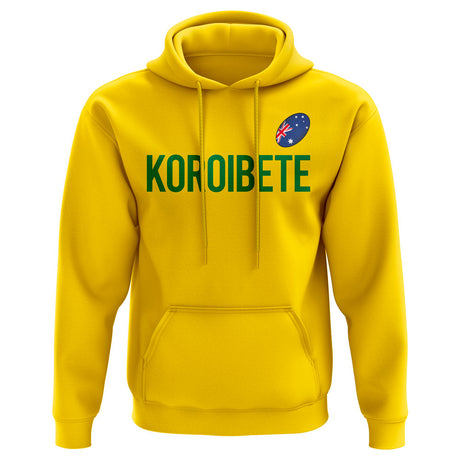 Marika Koroibete Australia Rugby Hoody (Yellow)_0