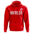 Joe Marler England Rugby Hoody (Red)_0