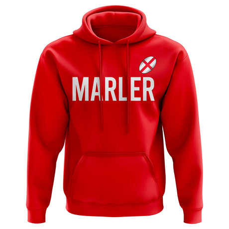 Joe Marler England Rugby Hoody (Red)_0