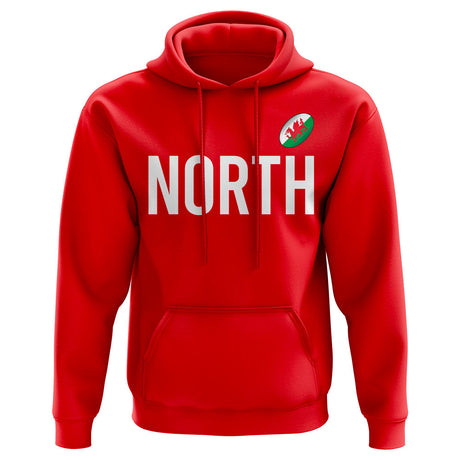 George North Wales Rugby Hoody (Red)_0