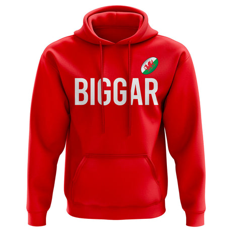 Dan Biggar Wales Rugby Hoody (Red)_0
