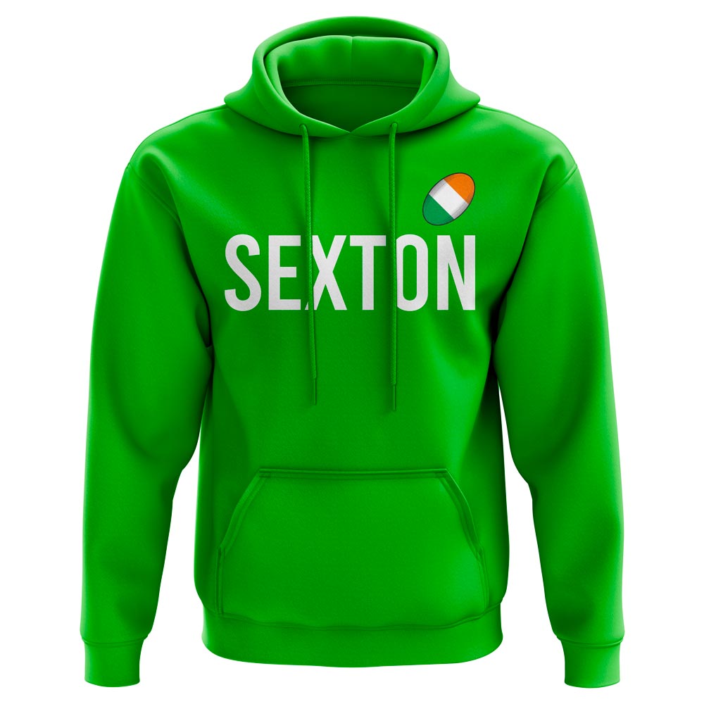 Johnny Sexton Ireland Rugby Hoody (Green)_0