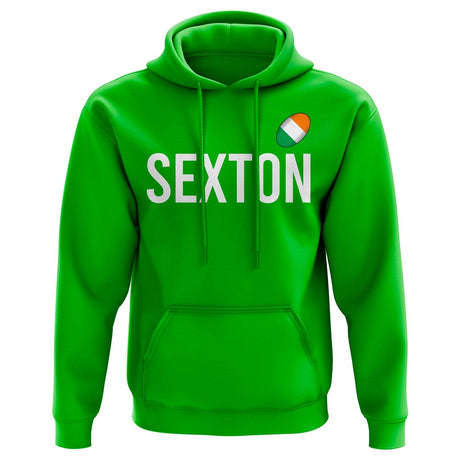 Johnny Sexton Ireland Rugby Hoody (Green)_0