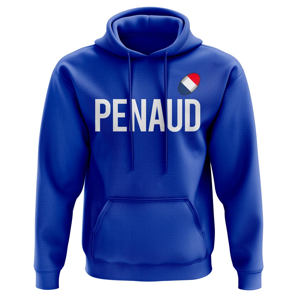 Damian Penaud France Rugby Hoody (Royal)_0