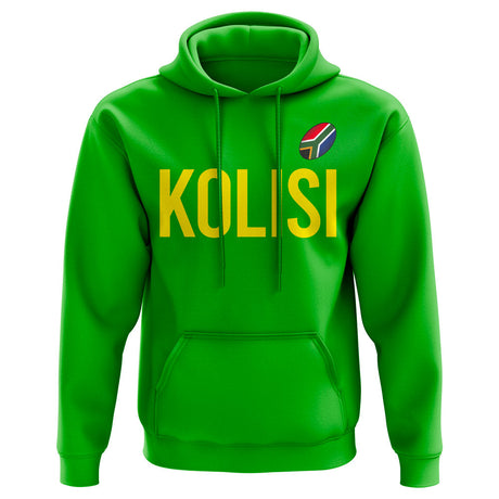 Siya Kolisi Springboks Rugby Hoody (Green)_0