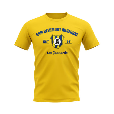 ASM Clermont Auvergne Rugby Established T-Shirt (Yellow)_0