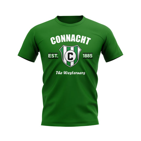 Connacht Rugby Established T-Shirt (Green)_0