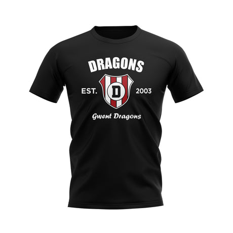 Dragons Rugby Established T-Shirt (Black)_0