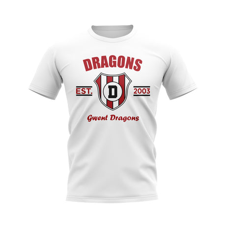 Dragons Rugby Established T-Shirt (White)_0