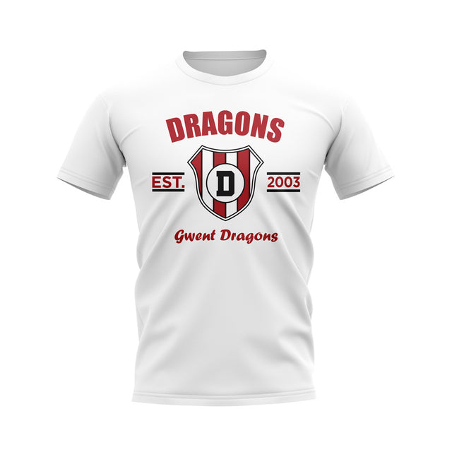 Dragons Rugby Established T-Shirt (White)_0
