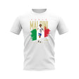 Paolo Maldini Italy Football Celebration T-Shirt (White)_0