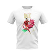 Gareth Bale Wales Celebration T-Shirt (White)_0