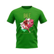 Gareth Bale Wales Celebration T-Shirt (Green)_0