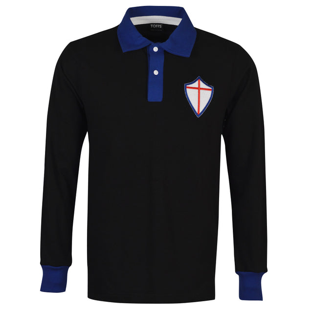 Sampdoria 1970s Goalkeeper Retro Football Shirt_0